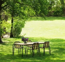 Best Normann Copenhagen Vig Table Robinia Black - Small