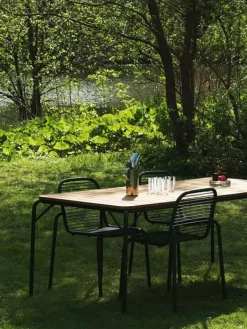 Best Normann Copenhagen Vig Table Robinia Black - Small