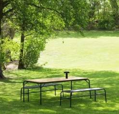 Best Normann Copenhagen Vig Table Robinia Black - Small