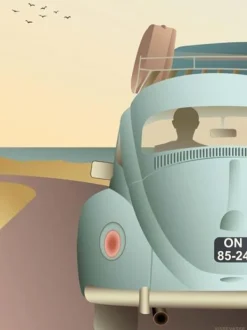 ViSSEVASSE VW BEETLE - plakat