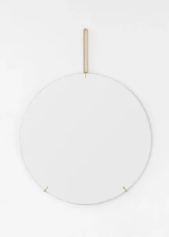 Clearance MOEBE Wall Mirror - Ø70 Brass