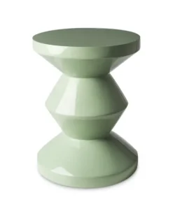 Sale Polspotten Zig Zag Stool Olive Green